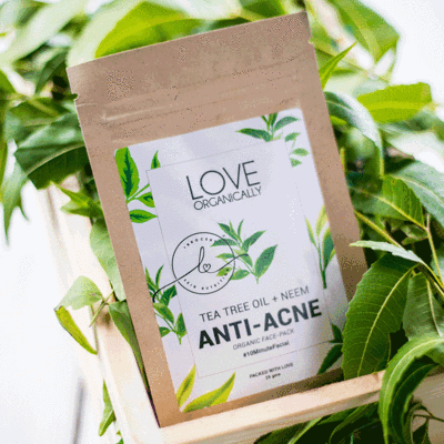 Anti Acne Face Pack ‰ Õ Tea Tree Oil + Neem