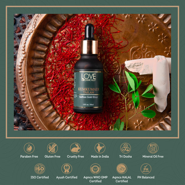 Ayurvedic Face Oil Love Organically