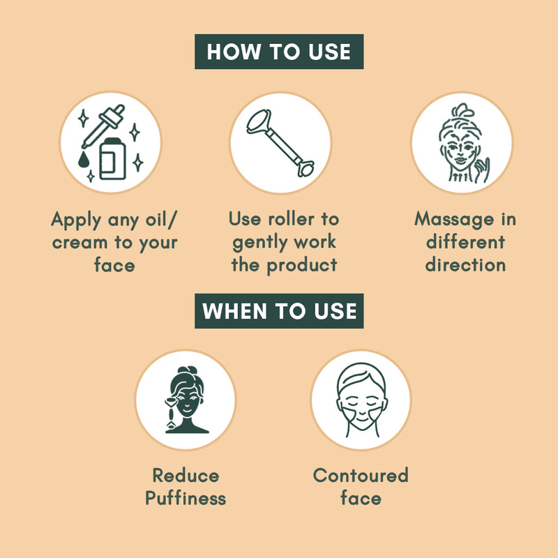 Kansa Facial Massage Roller