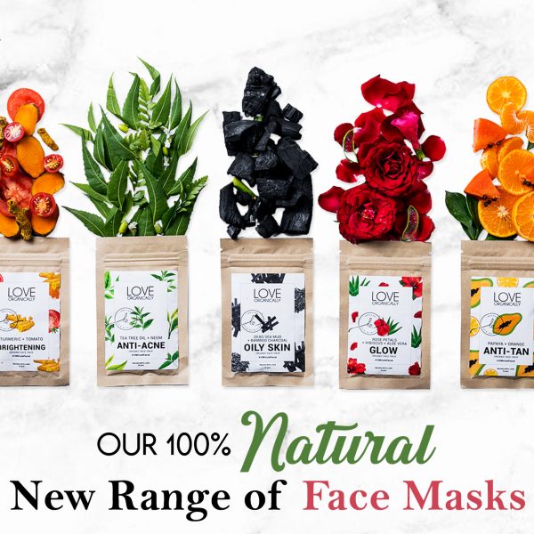 Our 100% Natural New Range of Face Packs!