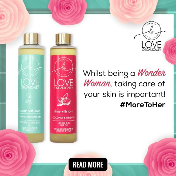 This woman's day, pamper your skin with nature!