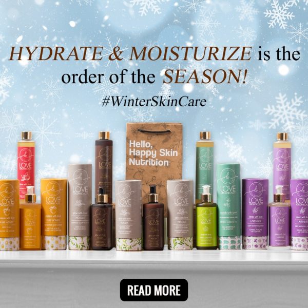 Hydrate & Moisturize is the order of the season! #HappilyHydrated