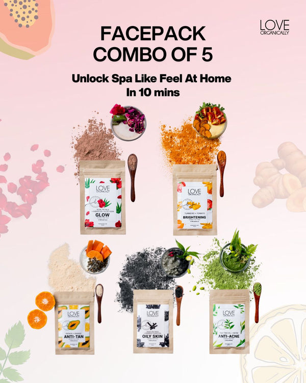Unlock Spa Like Feel at home in 10 Mins- Combo of 5