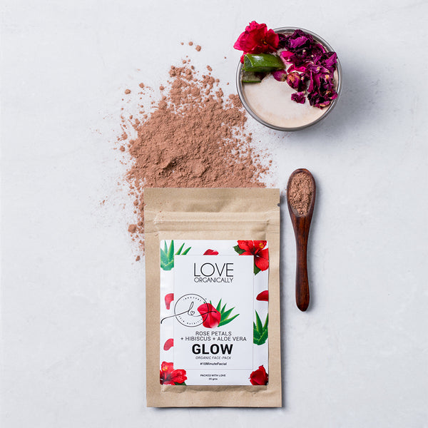 COMBO of 4 - All Natural Glow Face Pack