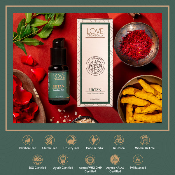 Ubtan Gulab Face wash