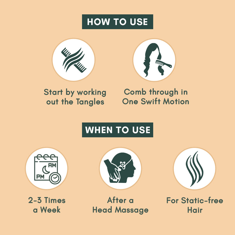 Neem Kanktika Nourishing Neem Comb